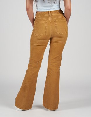 AE Stretch Corduroy Super High-Waisted Flare Pant