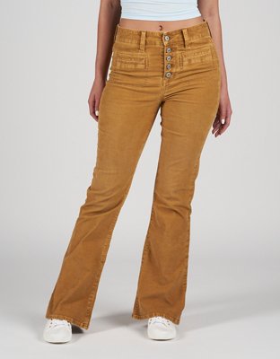 AE Stretch Corduroy Super High-Waisted Flare Pant