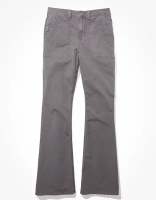 AE Snappy Stretch Super High-Waisted Flare Pant