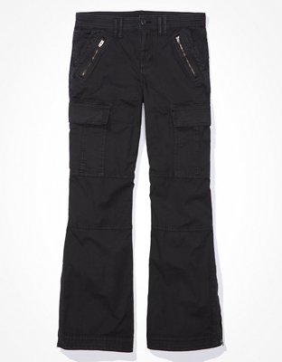 AE Snappy Stretch LowRise Baggy Flare Cargo Pant
