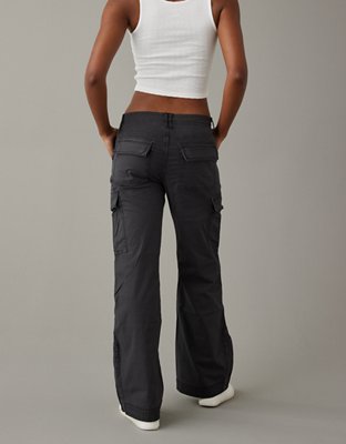 AE Snappy Stretch LowRise Baggy Flare Cargo Pant