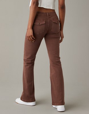 AE Stretch Low-Rise Relaxed Flare Pant