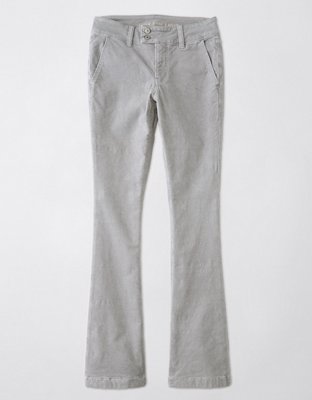 Kick It Grey High-Waisted Trouser Pants