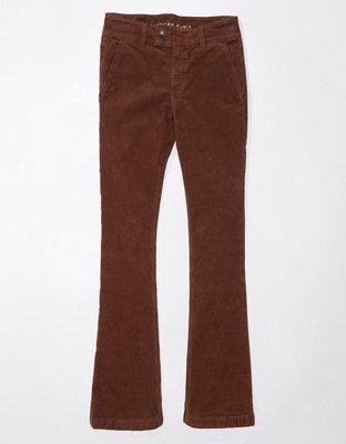 GH Bass Co Bootcut Corduroy Pants Jeans Women's Size 12 Brown cord