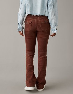 AE Stretch High-Waisted Kick Boot Corduroy Pant