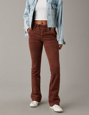 AE Stretch High-Waisted Kick Boot Corduroy Pant