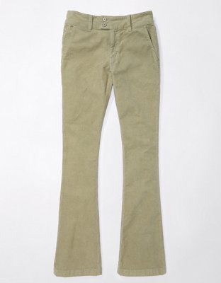 Женские ботинки American Eagle AE Stretch High-Waisted Kick Boot Corduroy Pant — фото 3