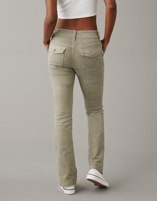 AE Stretch High-Waisted Kick Boot Corduroy Pant