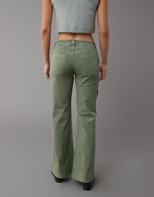 AE Snappy Stretch Low-Rise Baggy Flare Pant