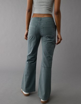 AE Snappy Stretch Low-Rise Baggy Flare Pant