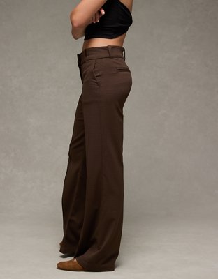 AE Stretch Mid-Rise Flare Trouser