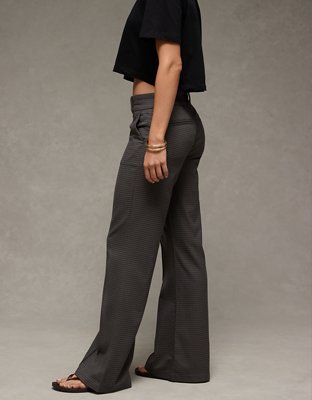 AE Stretch Mid-Rise Flare Trouser