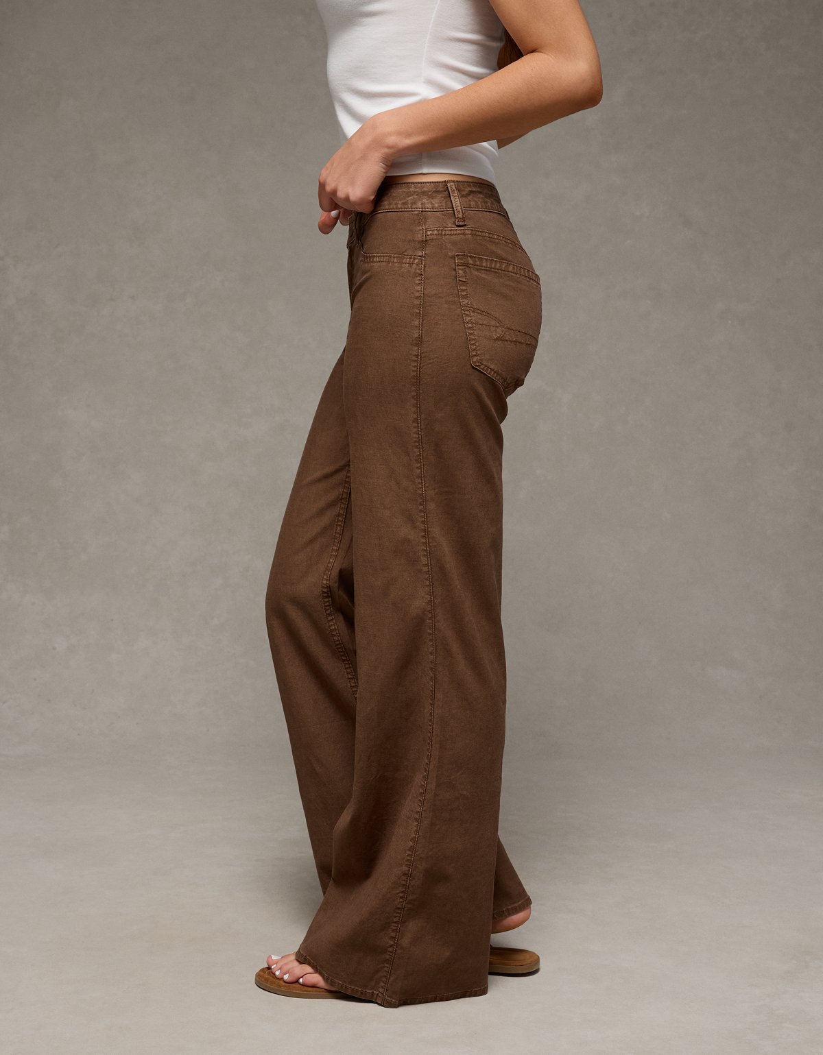 AE Stretch Lightweight Super Low-Rise Flare Pant - image 5