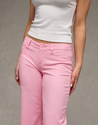 AE Stretch Lightweight Super Low-Rise Flare Pant