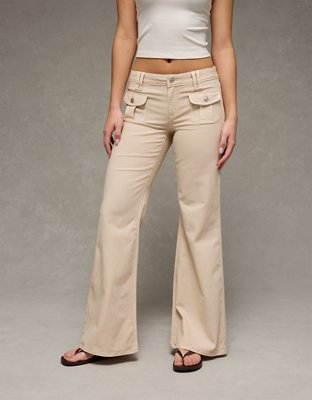 AE Stretch Low-Rise Flare Pant