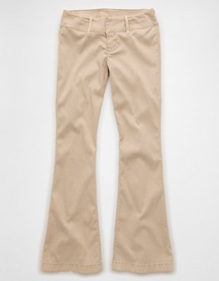 AE Super Low-Rise Flare Trouser | American Eagle