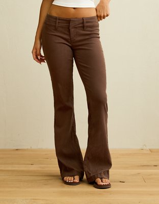 flare dress pants womens Ladies - Black Flared - Size: 12 Delicate cycle Open Edit High Waist Flare