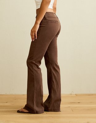 AE Super Low-Rise Flare Trouser | American Eagle