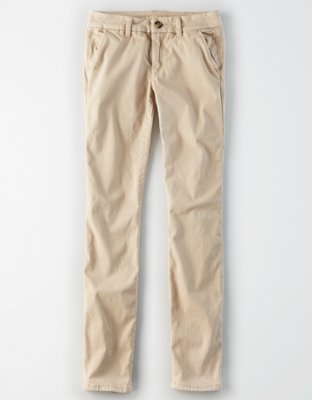 american eagle girl khaki pants