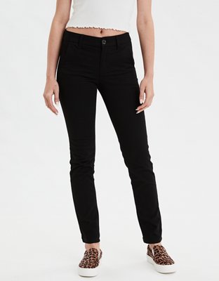 American Eagle Skinny Women Black Jeans - Buy American Eagle