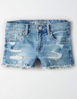 Denim Shorts & Roll-Up Denim for Women | American Eagle Outfitters