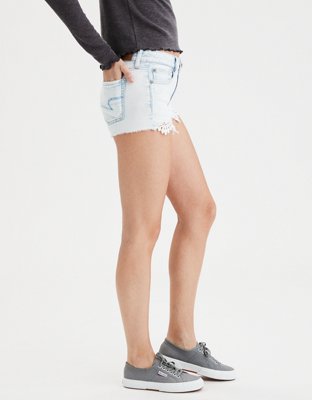 Женские джинсы American Eagle AE Ne(x)t Level Denim Short Short — фото 5