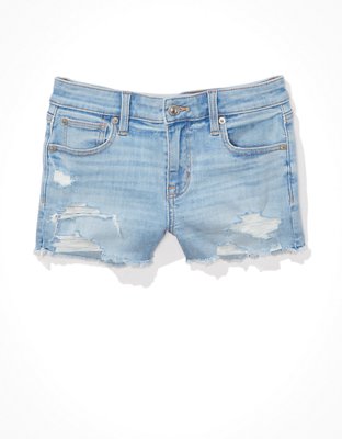 AE Ne(x)t Level High-Waisted Denim Short Short