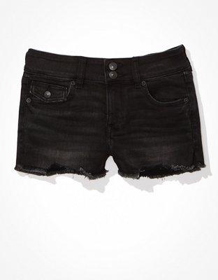 AE Next Level High-Waisted V-Rise Denim Short Short