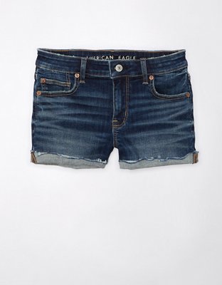 AE Next Level Low-Rise Denim Short Short