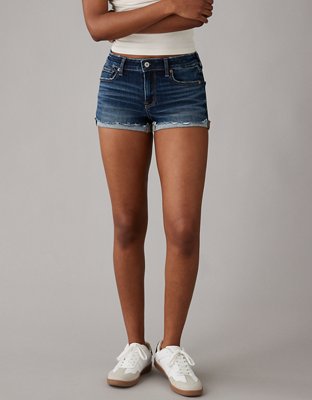 American eagle super stretch midi shorts online