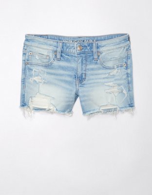 Low Rise Denim Shorties