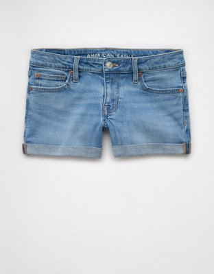 AE Next Level Super Low-Rise Denim Short Short