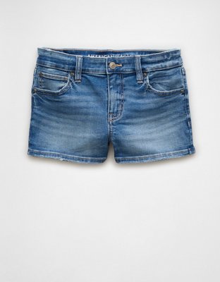 AE Next Level High-Waisted Denim Short Short