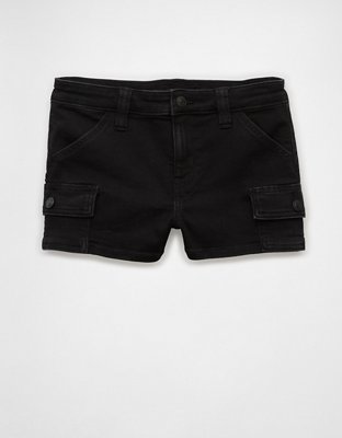 AE Next Level High-Waisted Denim Short Short