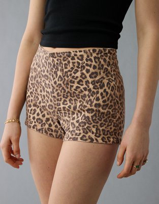 AE Next Level Leopard Micro Short