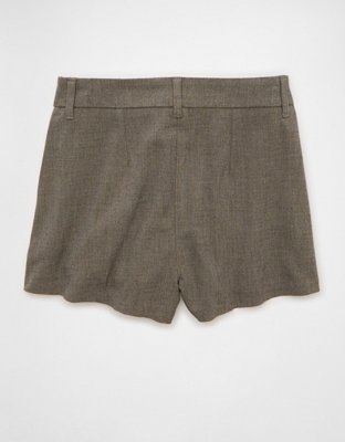 Short de style pantalon plissé à taille très haute AE
