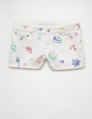 AE Stretch Super Low-Rise Perfect Denim Shortie