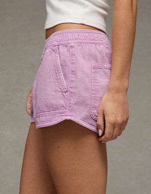 Short extensible à taille basse à enfiler AE