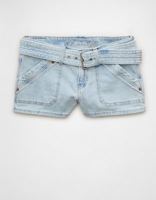 AE Stretch Super Low-Rise Denim Perfect Shortie