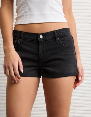 AE Stretch Super Low-Rise Denim Perfect Shortie