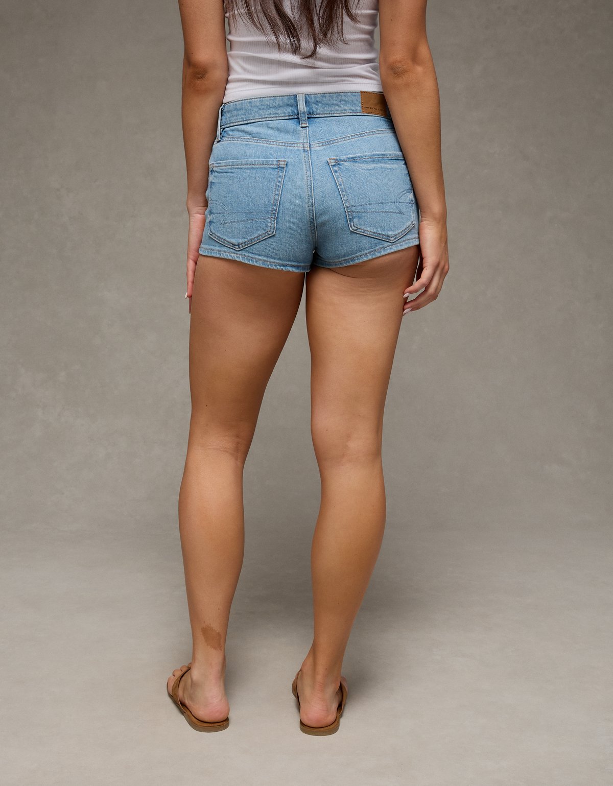AE Stretch Super High-Waisted Cheeky Short - image 2