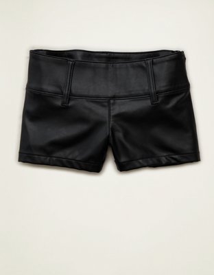 AE Vegan Leather Micro Short