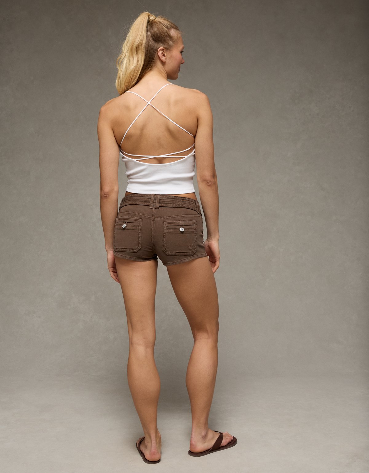 AE Stretch Super Low-Rise Perfect Shortie - image 2