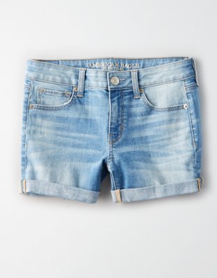 Denim Midi Shorts for Women American Eagle Outfitters