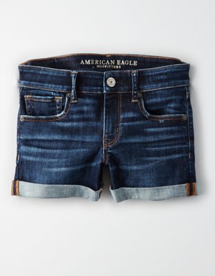 Denim Midi Shorts for Women American Eagle Outfitters