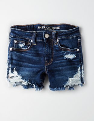 Denim Midi Shorts for Women American Eagle Outfitters