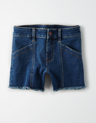 Denim Midi Short