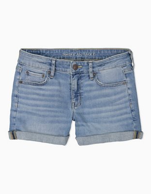 Женские джинсы American Eagle AE Denim Midi Short — фото 3