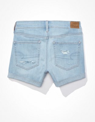 Женские джинсы American Eagle AE Ne(x)t Level Denim Midi Short — фото 4