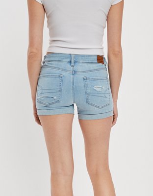 Женские джинсы American Eagle AE Ne(x)t Level Denim Midi Short — фото 2